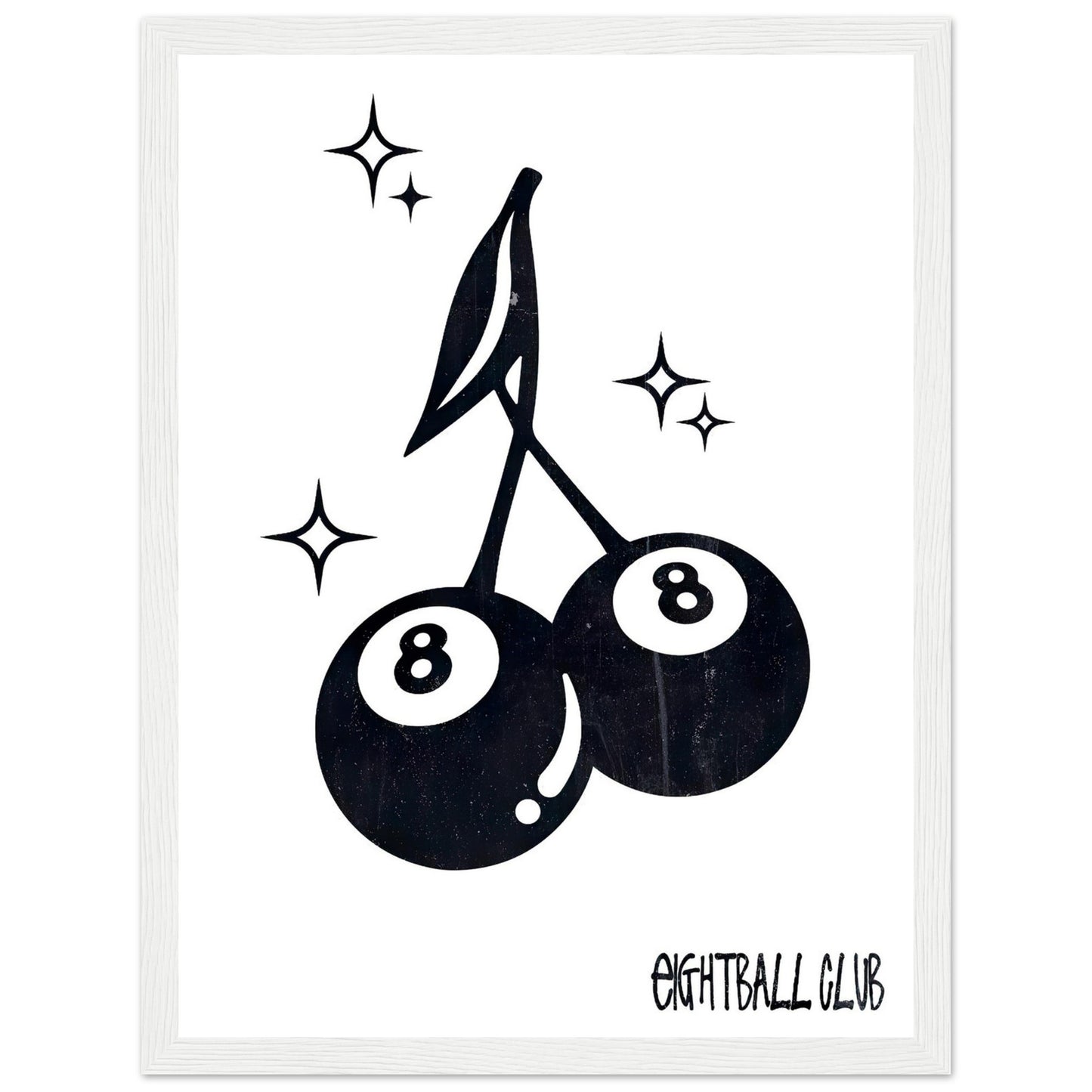 Cherry Eightball No2 Poster