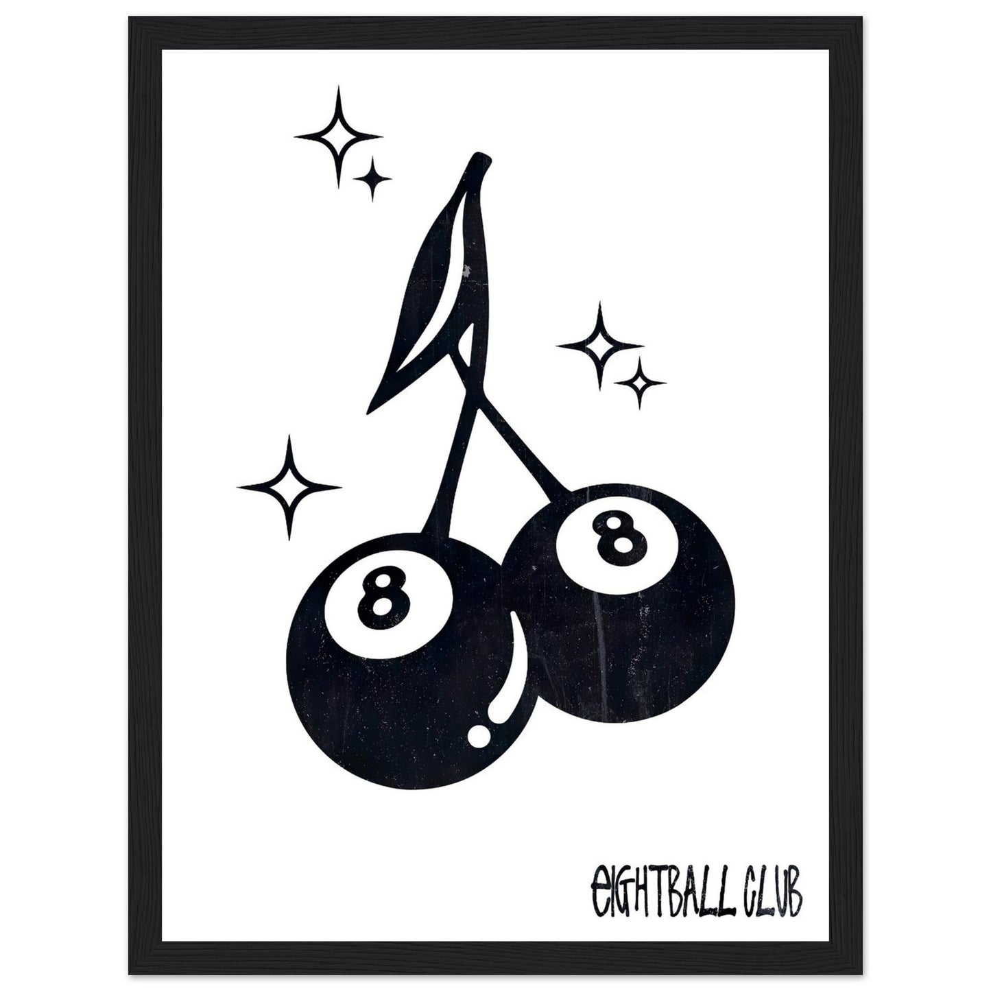 Cherry Eightball No2 Poster