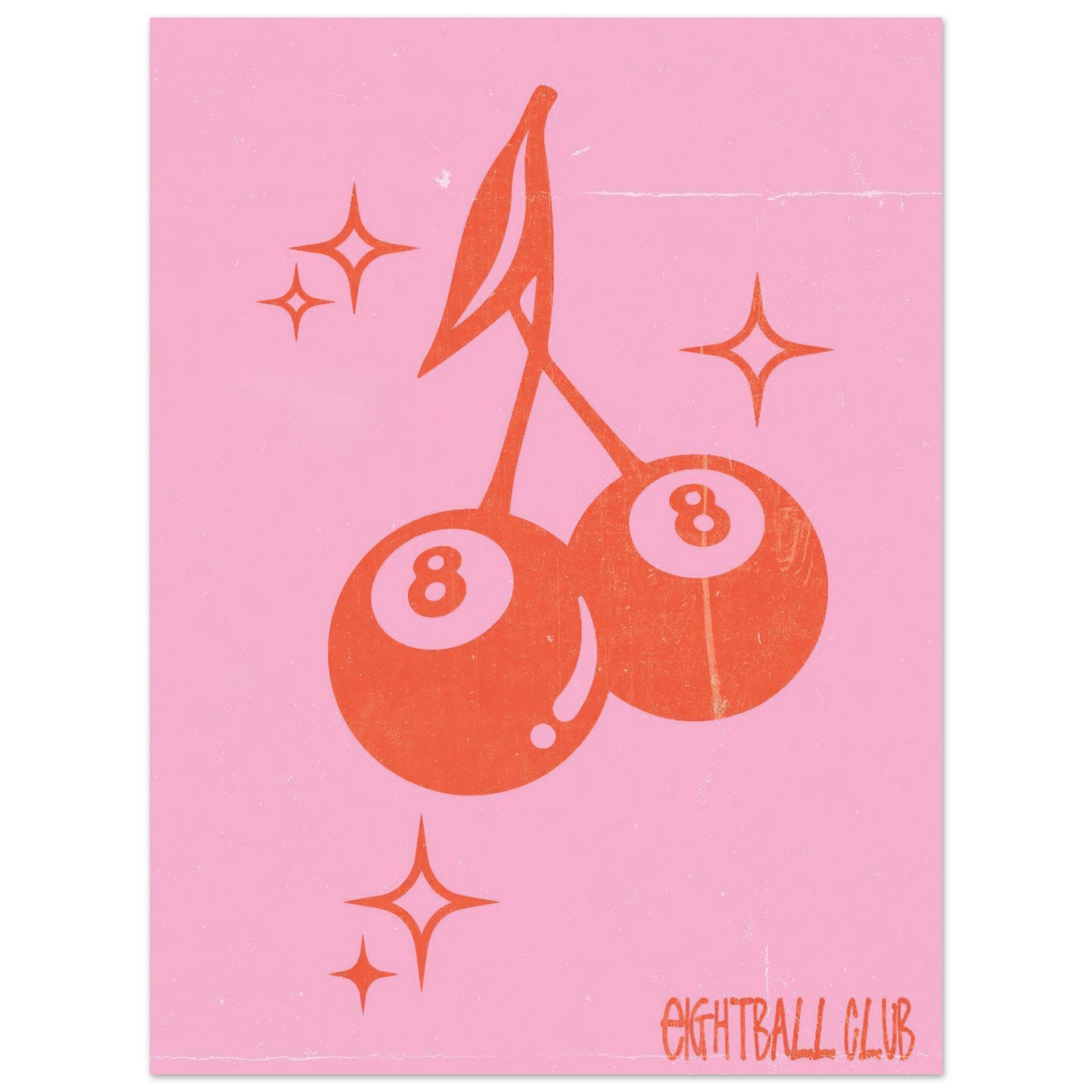 Cherry Eightball No1 Poster