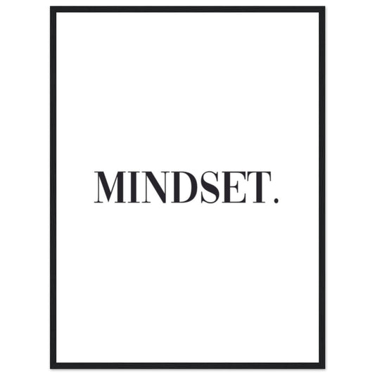 "Mindset." Poster