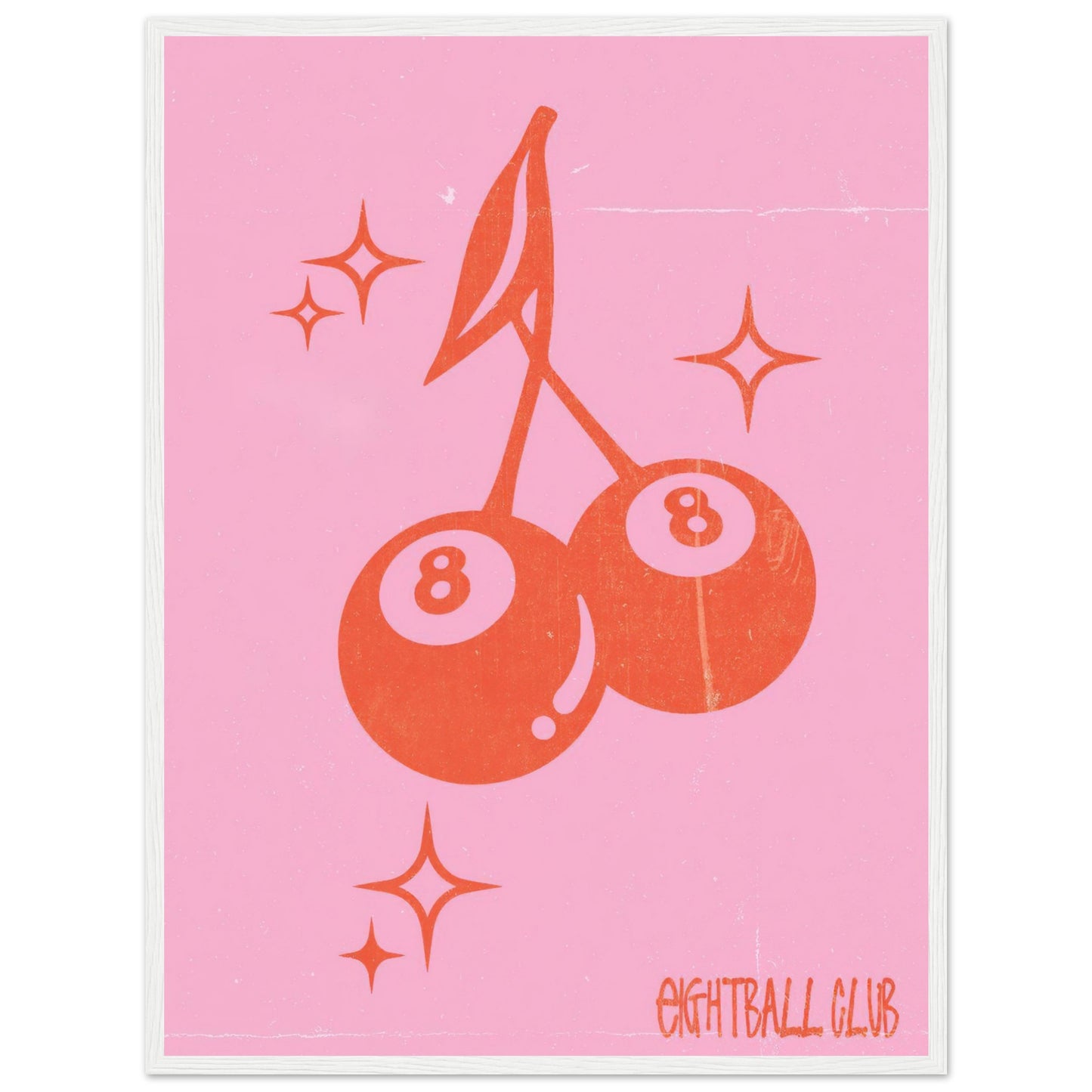 Cherry Eightball No1 Poster