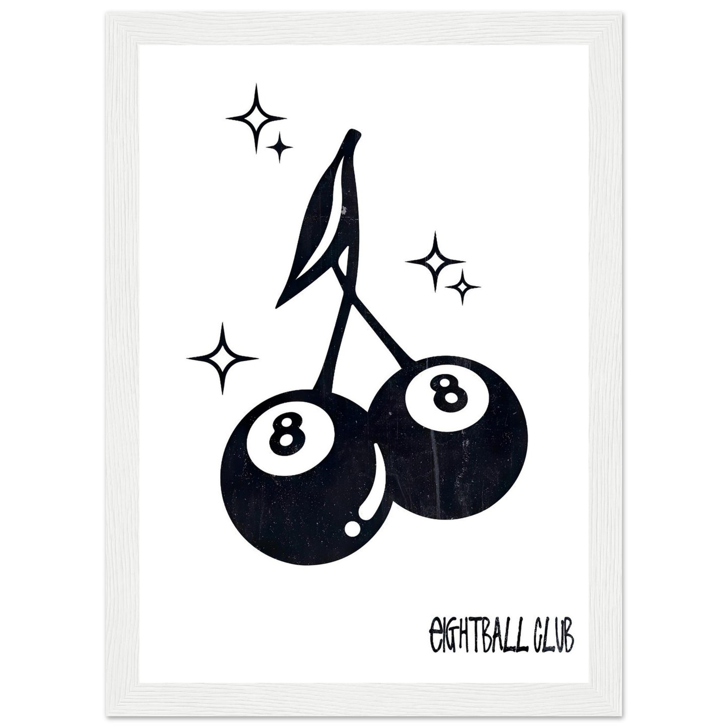 Cherry Eightball No2 Poster